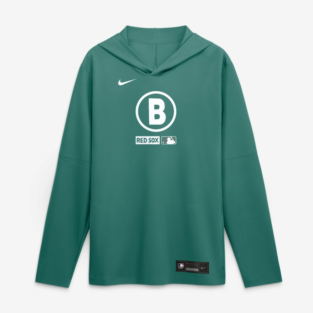 Boston Red Sox Nike City Connect Dri-FIT Long Sleeve Hooded T-Shirt Discount