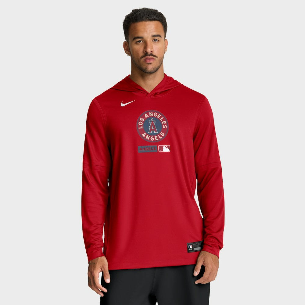 Los Angeles Angels Nike City Connect Dri-FIT Long Sleeve Hooded T-Shirt for sale