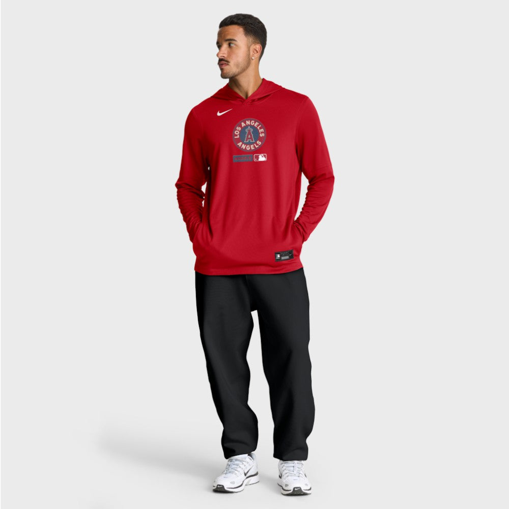 Los Angeles Angels Nike City Connect Dri-FIT Long Sleeve Hooded T-Shirt for sale