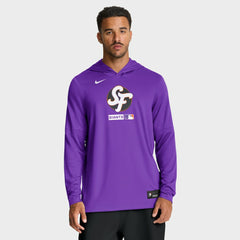 San Francisco Giants Nike City Connect Dri-FIT Long Sleeve Hooded T-Shirt Online