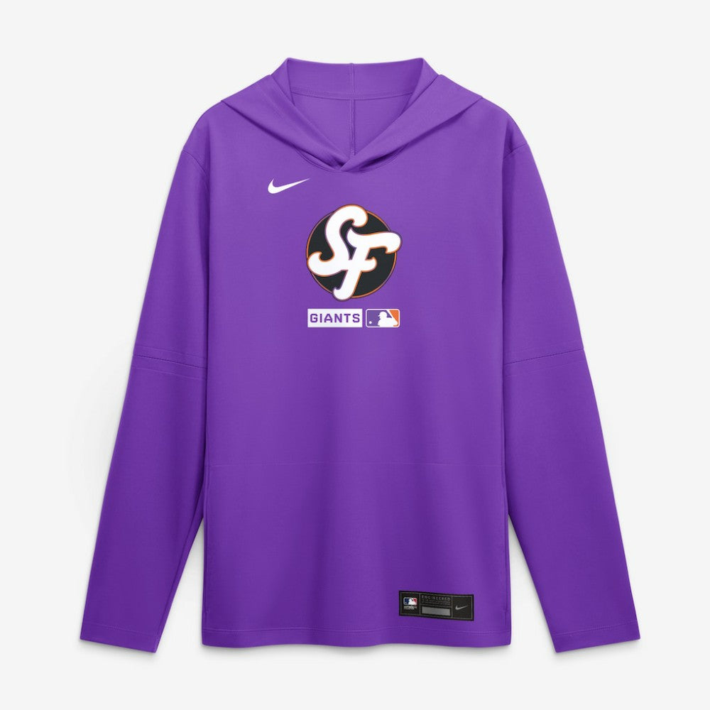San Francisco Giants Nike City Connect Dri-FIT Long Sleeve Hooded T-Shirt Online