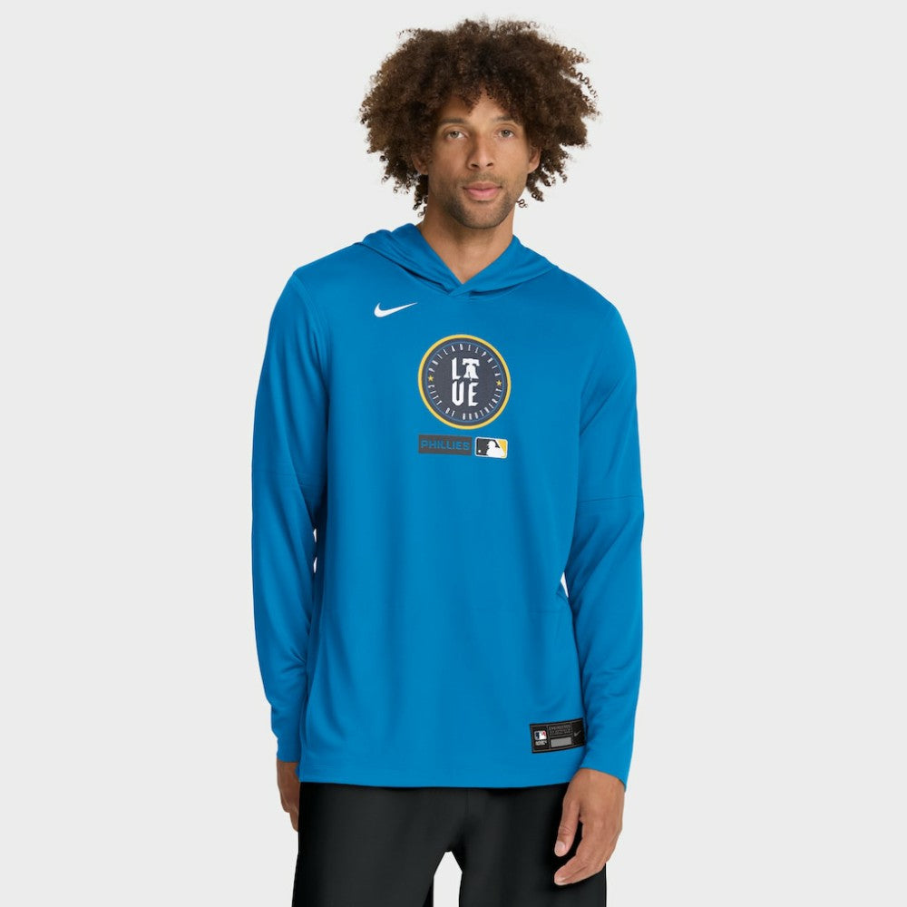 Philadelphia Phillies Nike City Connect Dri-FIT Long Sleeve Hooded T-Shirt Near Me
