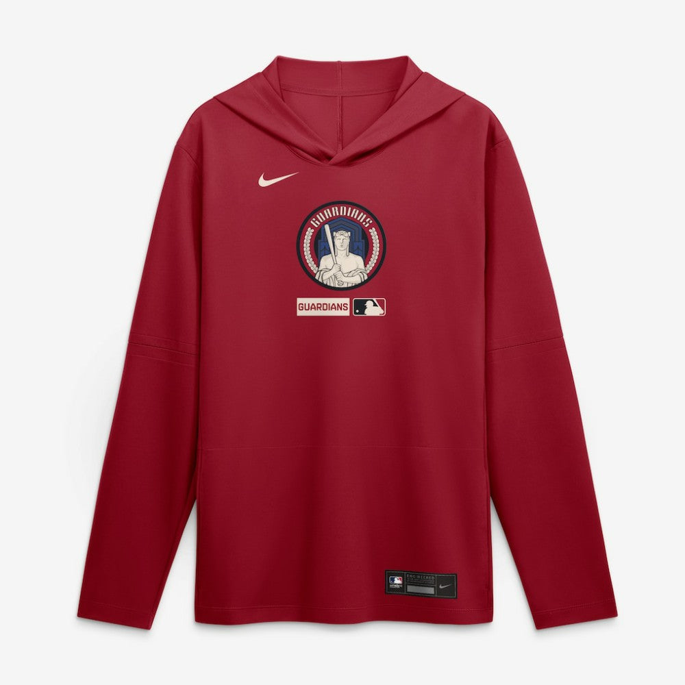 Cleveland Guardians Nike City Connect Dri-FIT Long Sleeve Hooded T-Shirt Outlet