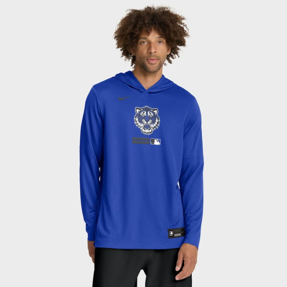 Detroit Tigers Nike City Connect Dri-FIT Long Sleeve Hooded T-Shirt for sale