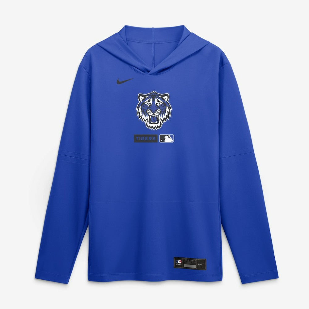 Detroit Tigers Nike City Connect Dri-FIT Long Sleeve Hooded T-Shirt for sale