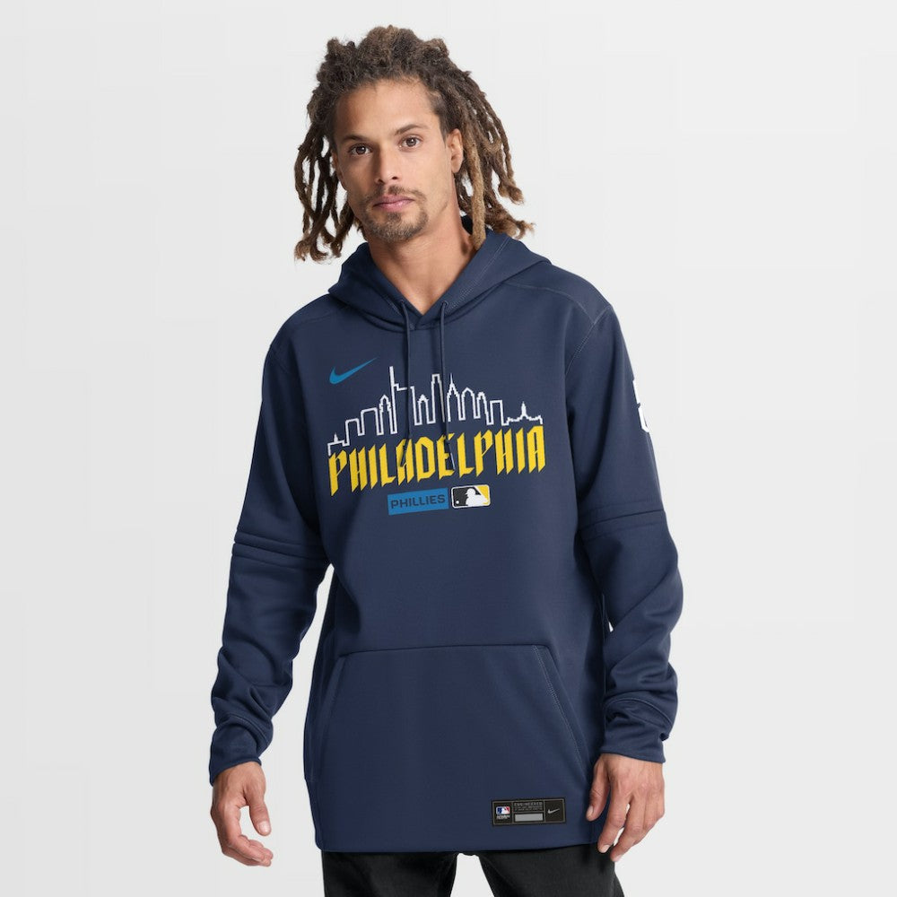 Philadelphia Phillies Nike Authentic Collection City Connect Therma-FIT Hoodie Online