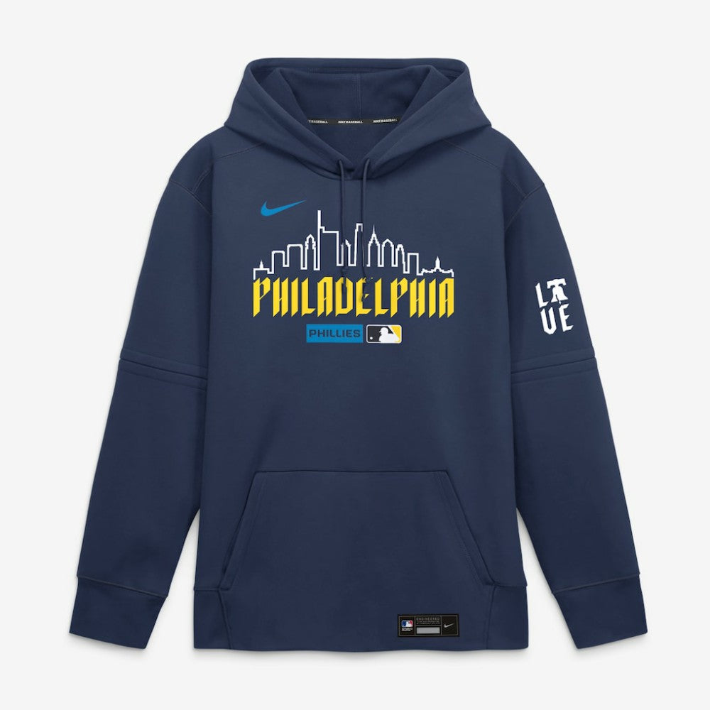 Philadelphia Phillies Nike Authentic Collection City Connect Therma-FIT Hoodie Online