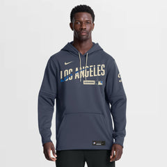 Los Angeles Dodgers Nike Authentic Collection City Connect Therma-FIT Hoodie Discount