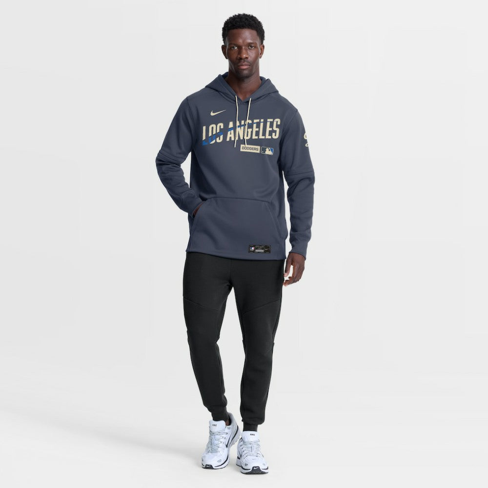 Los Angeles Dodgers Nike Authentic Collection City Connect Therma-FIT Hoodie Discount