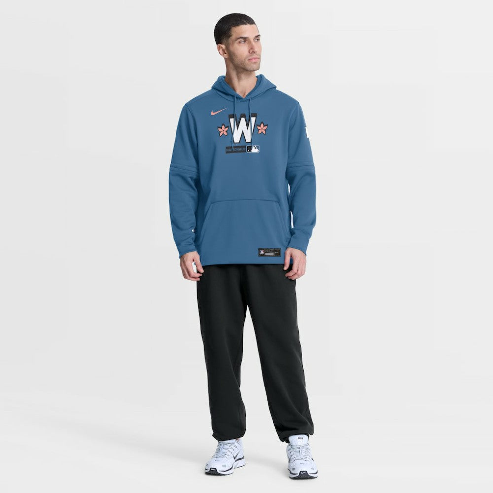 Washington Nationals Nike Authentic Collection City Connect Therma-FIT Hoodie Online