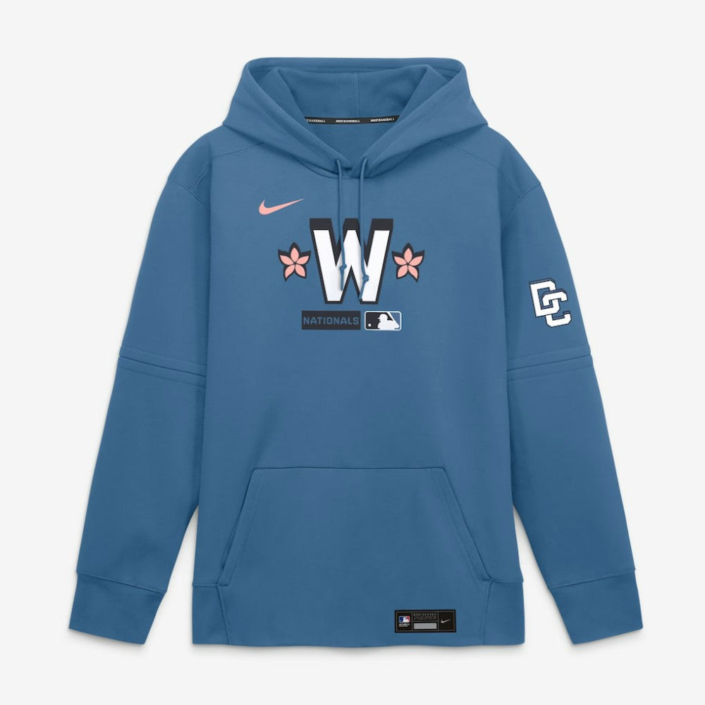 Washington Nationals Nike Authentic Collection City Connect Therma-FIT Hoodie Online
