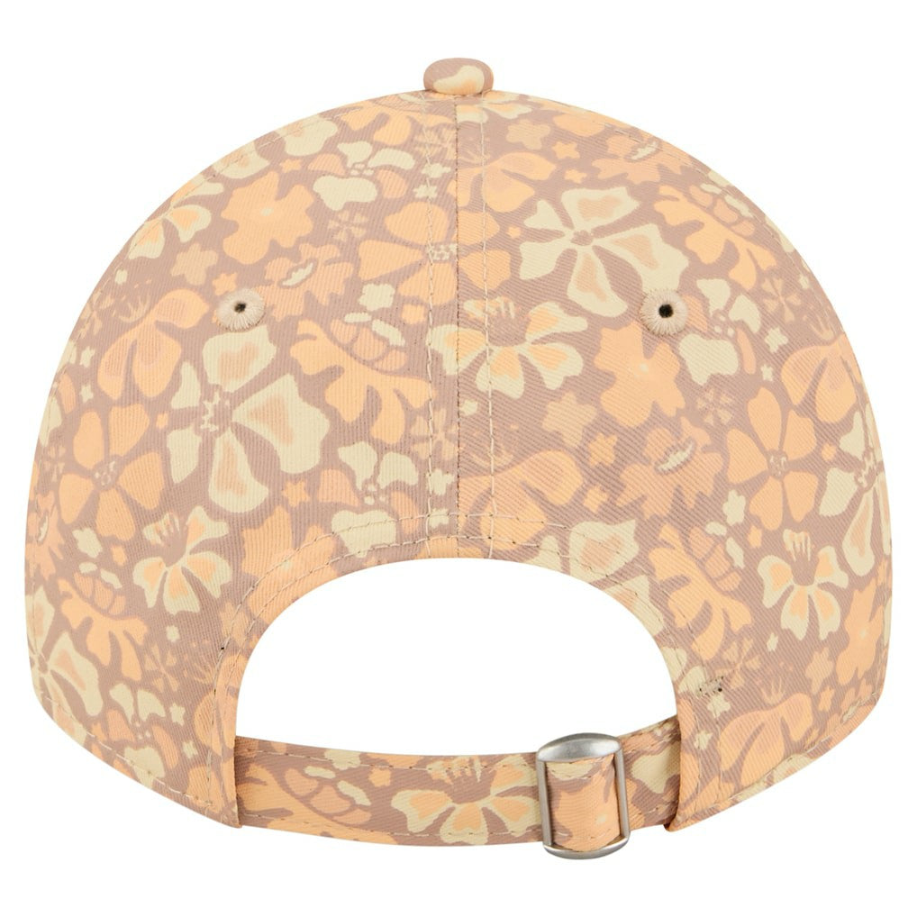 Chicago Bears New Era Women's Floral 9TWENTY Adjustable Hat - Tan - NFL