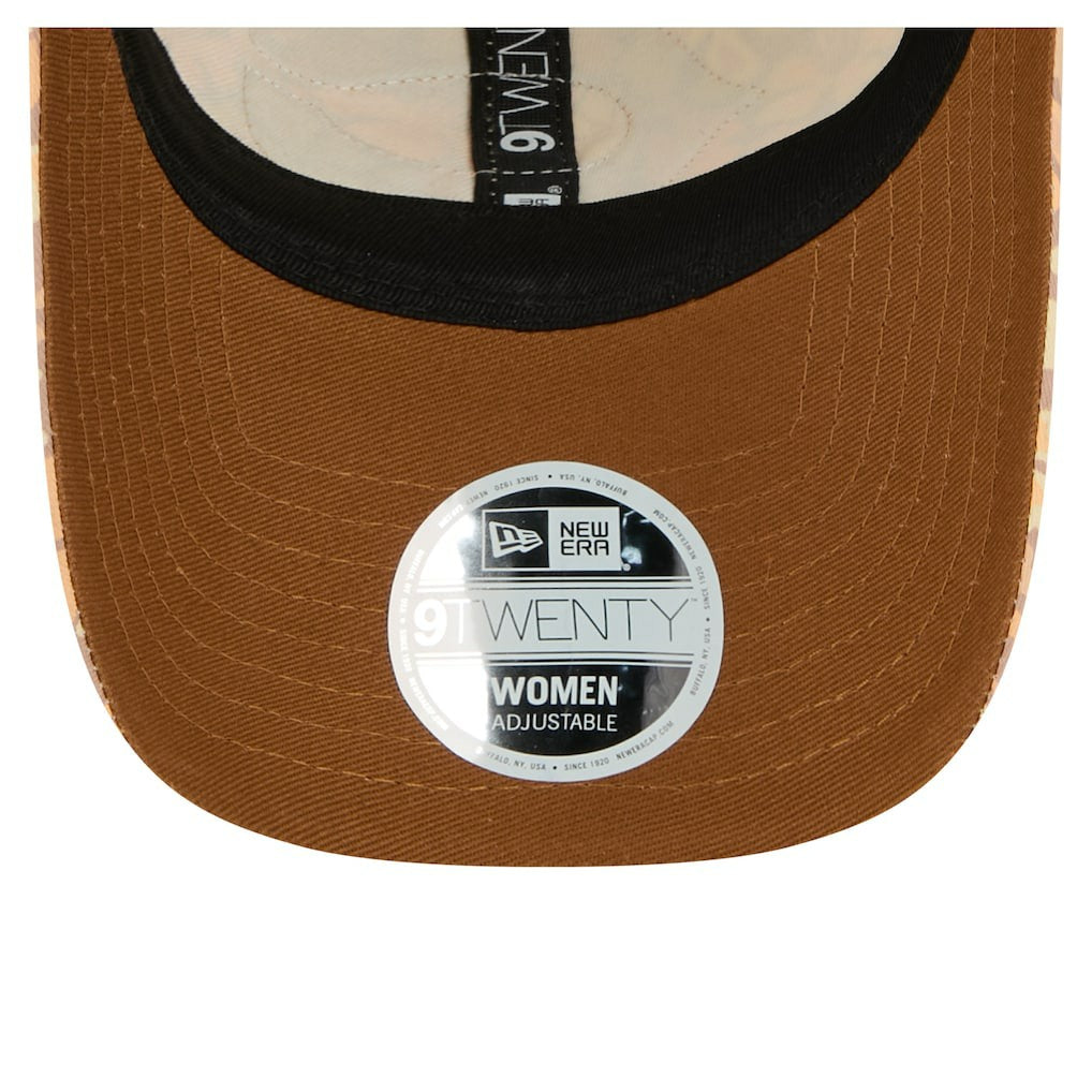 Chicago Bears New Era Women's Floral 9TWENTY Adjustable Hat - Tan - NFL