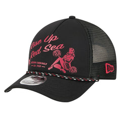 Arizona Cardinals New Era Gas Station 9FORTY A-Frame M-Crown Adjustable Trucker Hat - Black - NFL