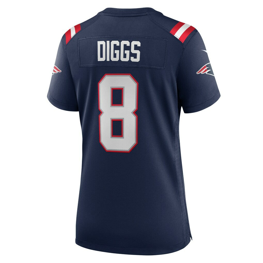 Stefon Diggs New England Patriots Women's Game Jersey - Navy - Nike