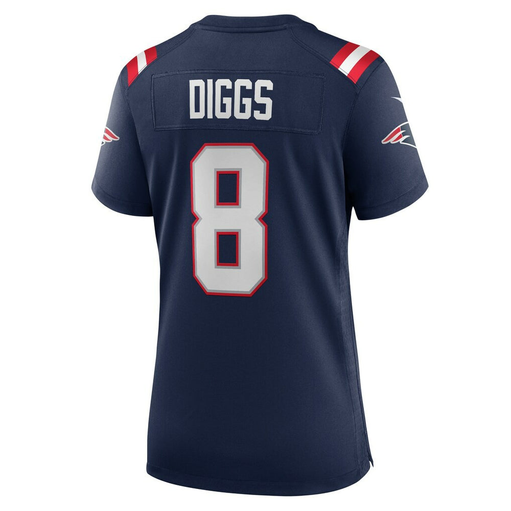Stefon Diggs New England Patriots Women's Game Jersey - Navy - Nike