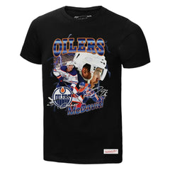Connor McDavid Edmonton Oilers Mitchell & Ness 2.0 Player Graphic T-Shirt - Black | NHL Clearance