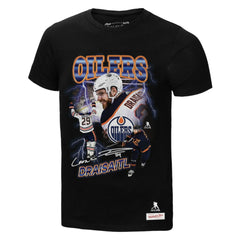 Leon Draisaitl Edmonton Oilers Mitchell & Ness 2.0 Player Graphic T-Shirt - Black | NHL on sale