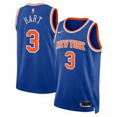 Nike Josh Hart New York Knicks Unisex Swingman Jersey Icon Edition Blue