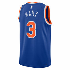 Nike Josh Hart New York Knicks Unisex Swingman Jersey Icon Edition Blue
