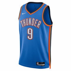 Nike Alex Caruso Oklahoma City Thunder Unisex 2025 NBA Finals Swingman Jersey Icon Edition Blue
