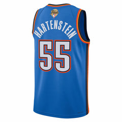 Nike Isaiah Hartenstein Oklahoma City Thunder Unisex 2025 NBA Finals Swingman Jersey Icon Edition Blue