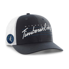 47 brand Minnesota Timberwolves '47 Downburst Trucker Adjustable Hat Navy