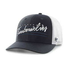47 brand Minnesota Timberwolves '47 Downburst Trucker Adjustable Hat Navy