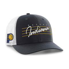 47 brand Indiana Pacers '47 Downburst Trucker Adjustable Hat Navy