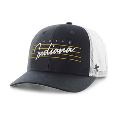 47 brand Indiana Pacers '47 Downburst Trucker Adjustable Hat Navy