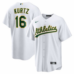 Nick Kurtz Athletics Nike Home Replica Player Jersey Sale