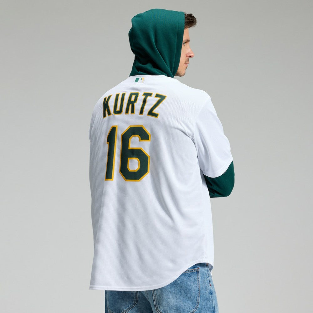 Nick Kurtz Athletics Nike Home Replica Player Jersey Sale
