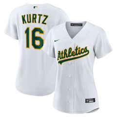 Nick Kurtz Athletics Nike Women's Home Replica Player Jersey Outlet