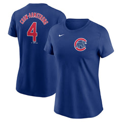 Pete Crow-Armstrong Chicago Cubs Nike Women's Cooperstown Collection Fuse Name & Number T-Shirt Online