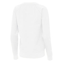Buffalo Bills Antigua Women's Varsity Tri-Blend V-Neck Long Sleeve T-Shirt - White - NFL
