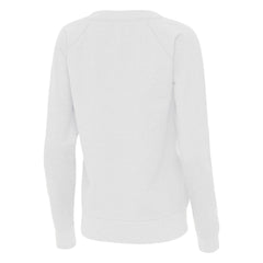 Detroit Lions Antigua Women's Varsity Tri-Blend V-Neck Long Sleeve T-Shirt - Heather Gray - NFL