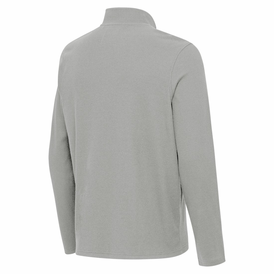 Detroit Lions Antigua Sync Tri-Blend Quarter-Zip Pullover - Heather Gray - NFL