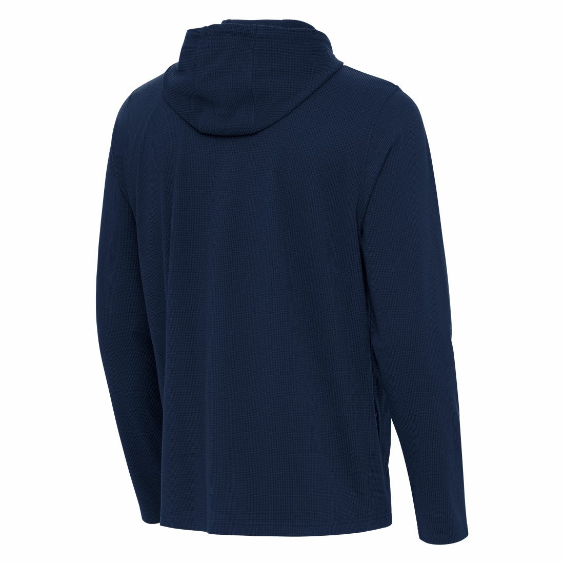 Houston Texans Antigua Connected Quarter-Zip Pullover Hoodie - Navy - NFL
