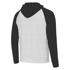 Cleveland Browns Antigua Urgent Pullover Hoodie - Black/Heather Gray - NFL