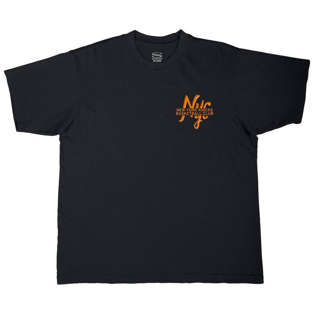 New York Knicks Stadium Essentials Unisex Oversized Forever NYC T-Shirt Black