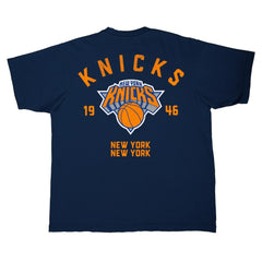New York Knicks Stadium Essentials Get Back Heavyweight Urban T-Shirt Navy