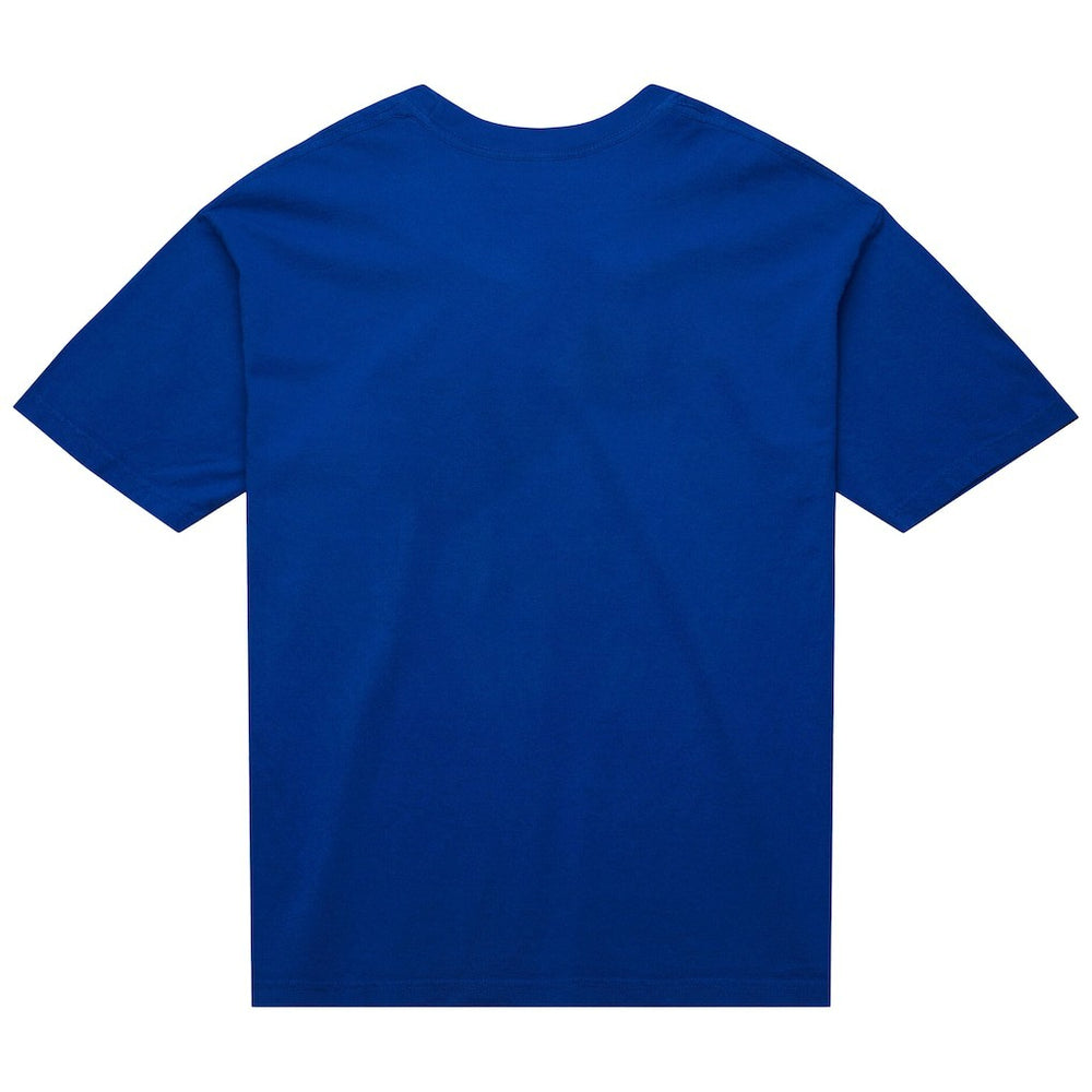 Mitchell & Ness New York Knicks Unisex Hardwood Classics MVP Logo T-Shirt Blue