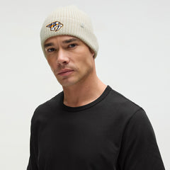 Nashville Predators lululemon Unisex Close-Fit Wool-Blend Ribbed Beanie - Heathered Bone | NHL on sale