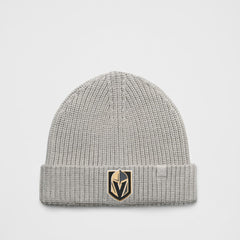 Vegas Golden Knights lululemon Unisex Close-Fit Wool-Blend Ribbed Beanie - Heathered Gull Grey | NHL near me