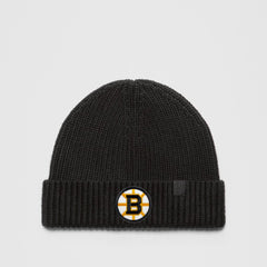 Boston Bruins lululemon Unisex Close-Fit Wool-Blend Ribbed Beanie - Black | NHL discount