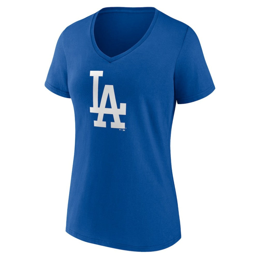 Shohei Ohtani Los Angeles Dodgers Women's Player Name & Number V-Neck T-Shirt Discount