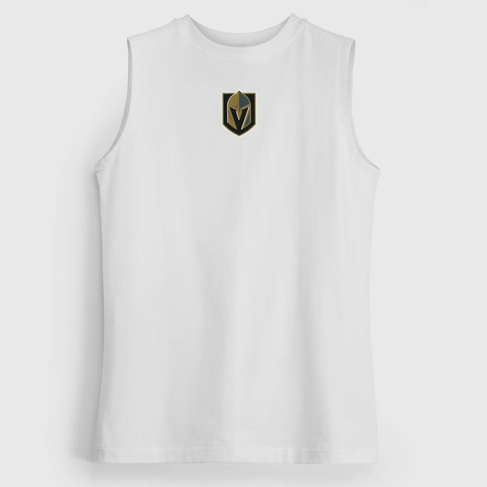 Vegas Golden Knights lululemon Women's All Yours Organic Cotton Tank Top - White | NHL Clearance