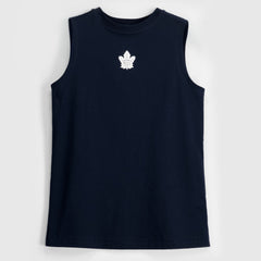 Toronto Maple Leafs lululemon Women's All Yours Organic Cotton Tank Top - True Navy | NHL online