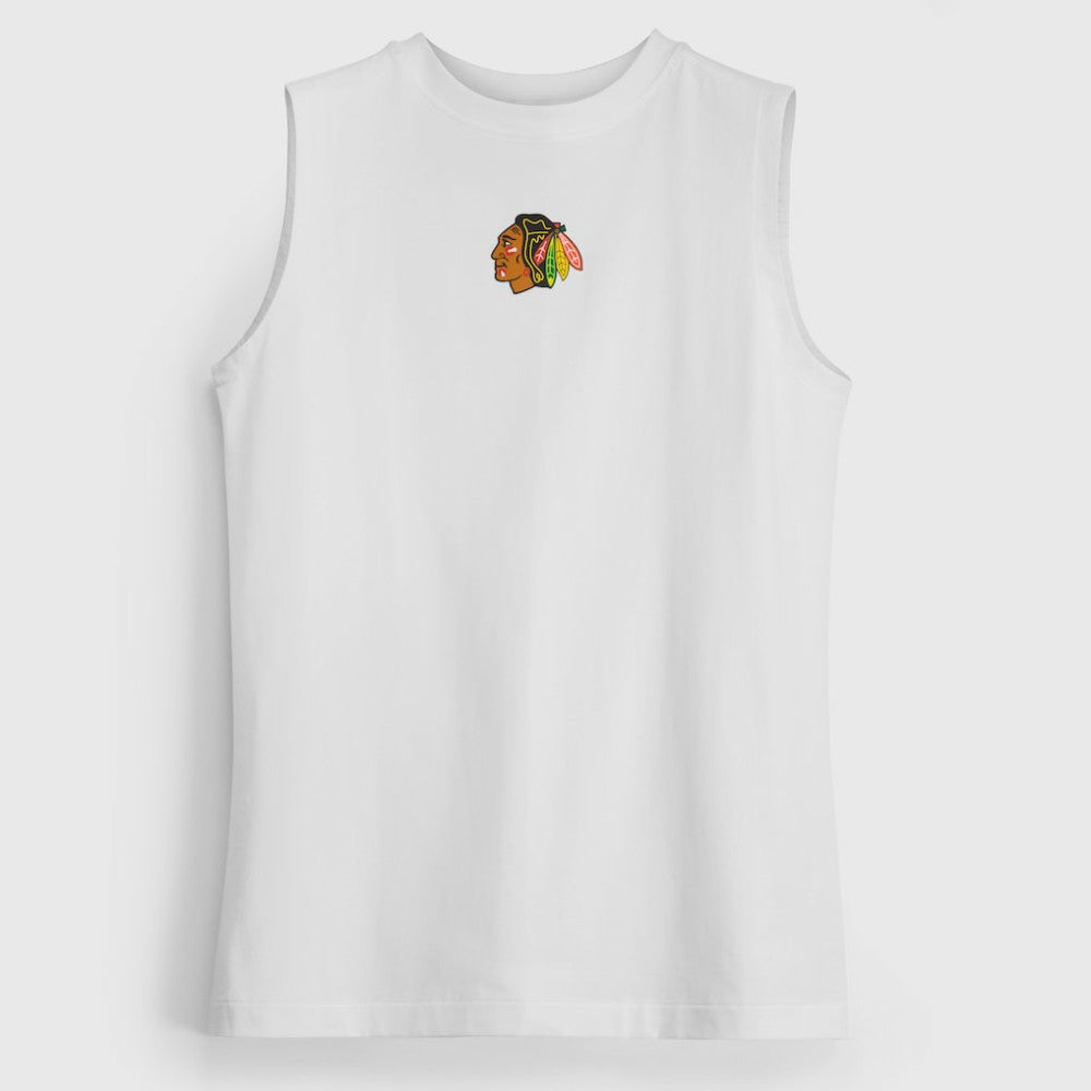 Chicago Blackhawks lululemon Women's All Yours Organic Cotton Tank Top - White | NHL discount