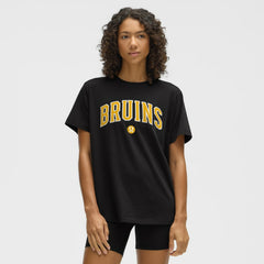 Boston Bruins lululemon Women's All Yours Organic Cotton T-Shirt - Black | NHL near me